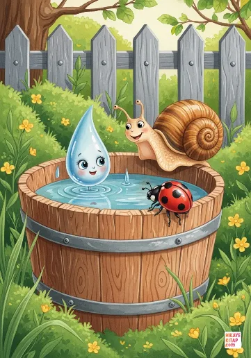 Cover of Little Raindrop in the Small Barrel