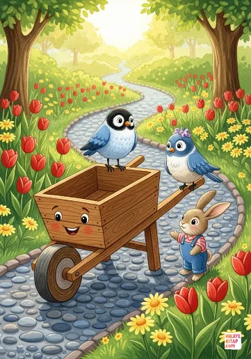 Cover of The Little Wheelbarrow on the Gravel Path