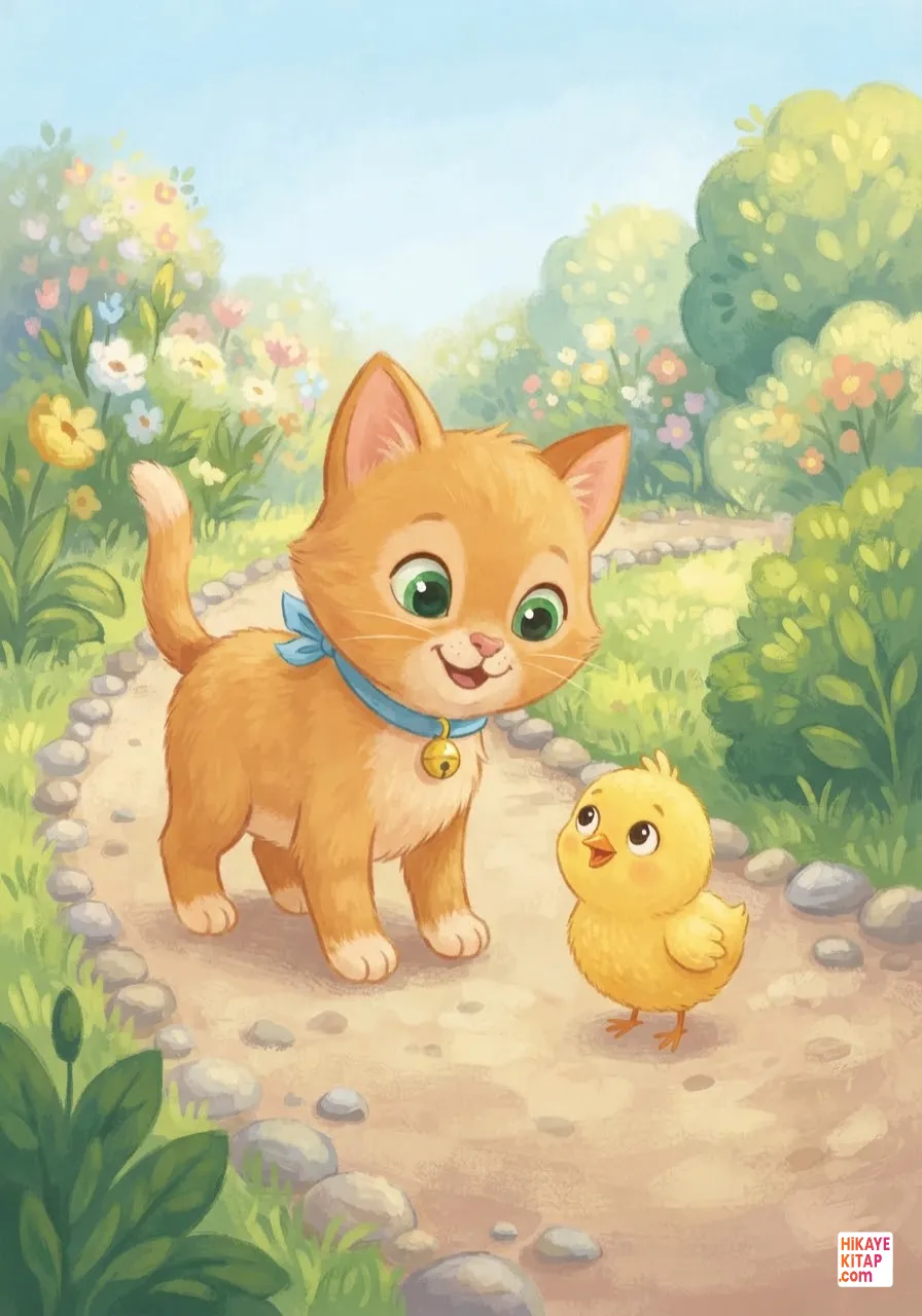 The Little Cat and the Blue Butterfly Page 4 image