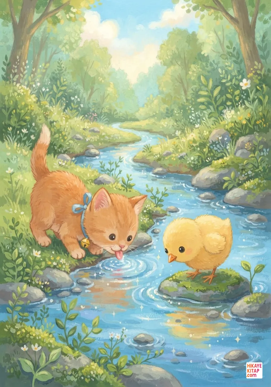 The Little Cat and the Blue Butterfly Page 5 image