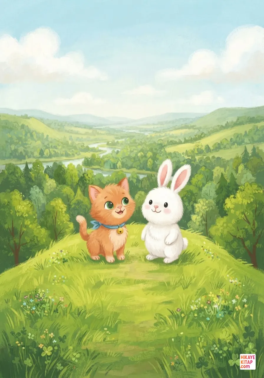 The Little Cat and the Blue Butterfly Page 8 image
