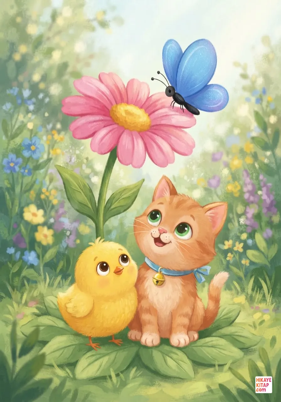 The Little Cat and the Blue Butterfly Page 9 image