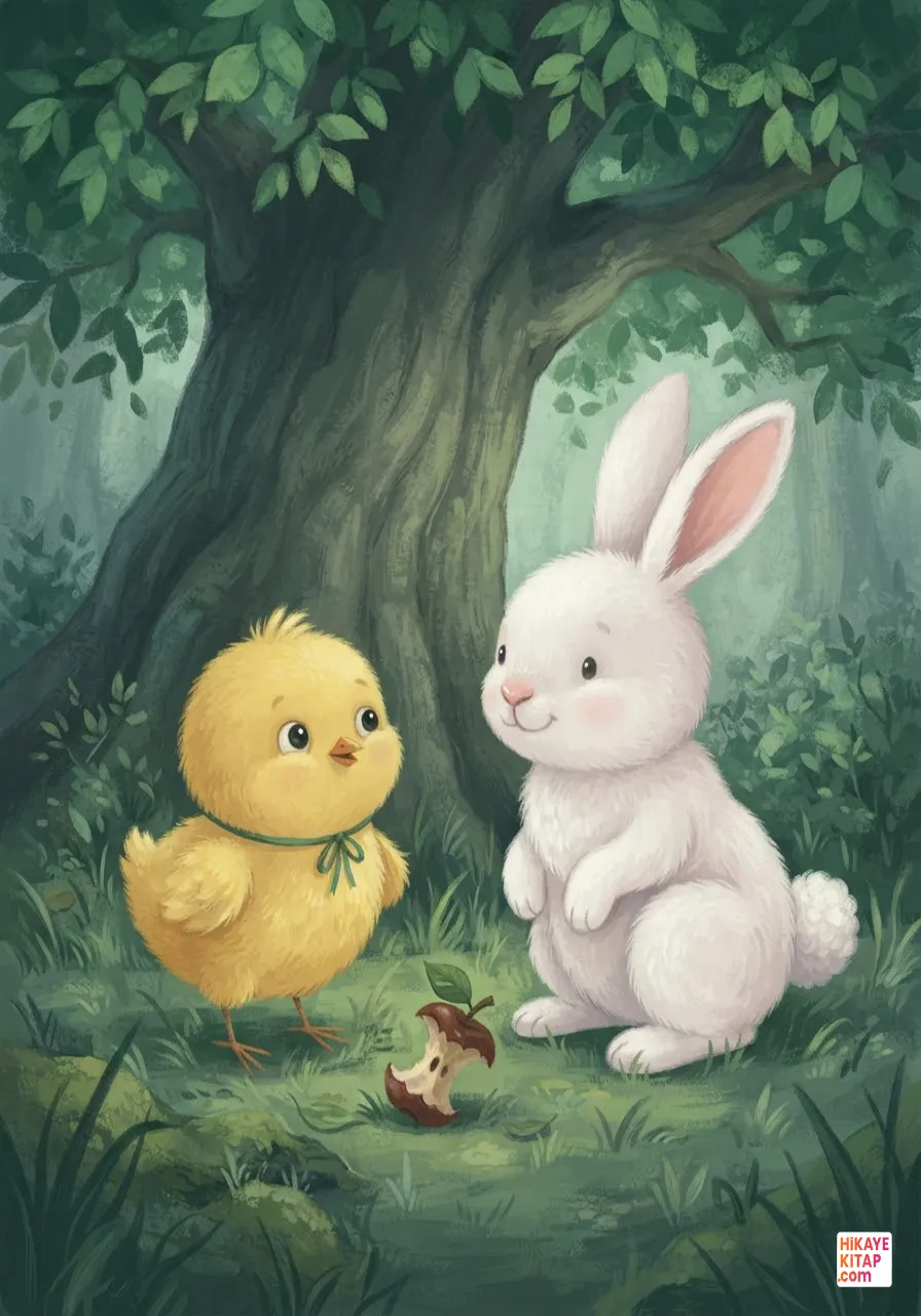Yellow Chick and the Red Apple Page 10 image