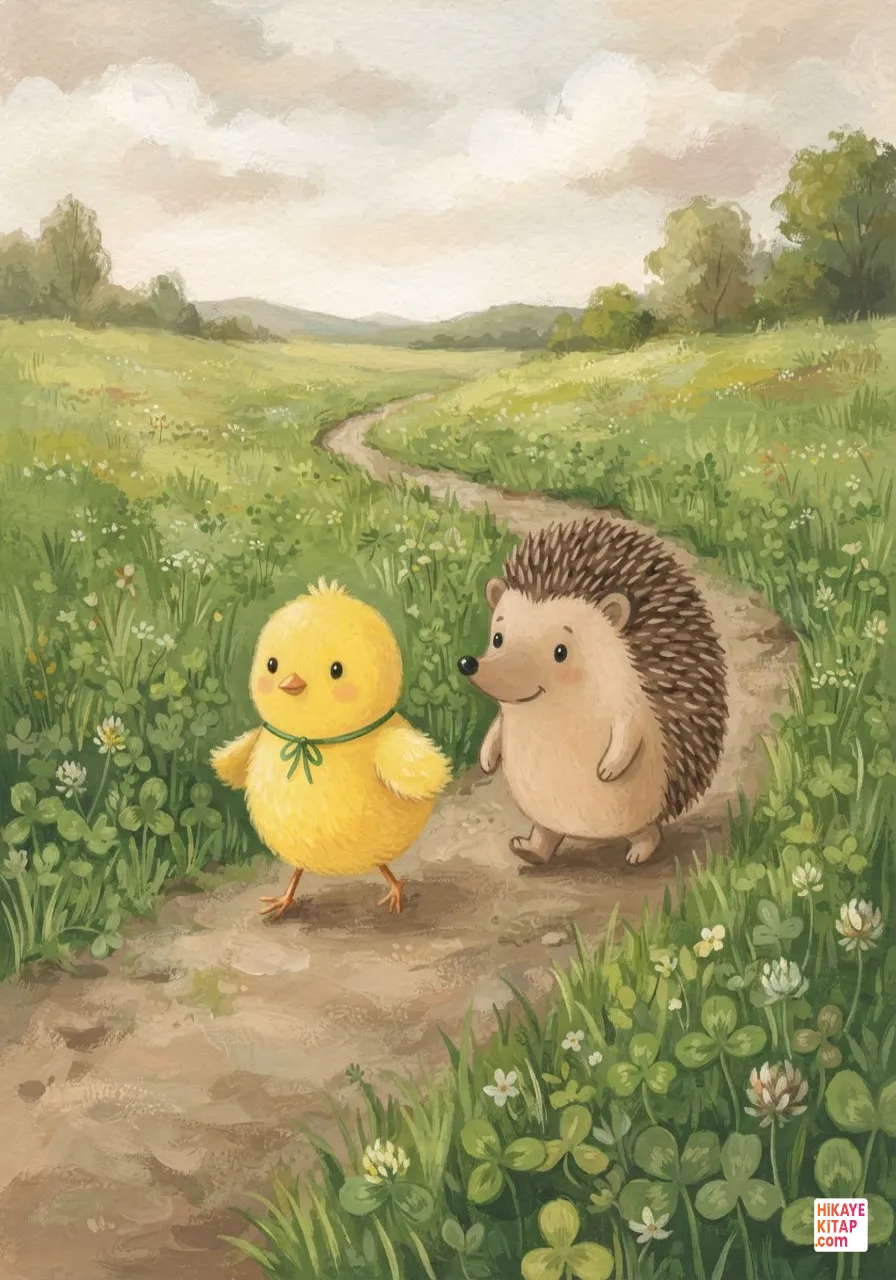 Yellow Chick and the Red Apple Page 5 image