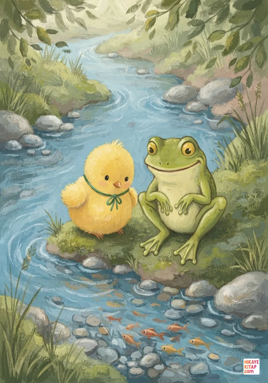 Yellow Chick and the Red Apple Page 6 image
