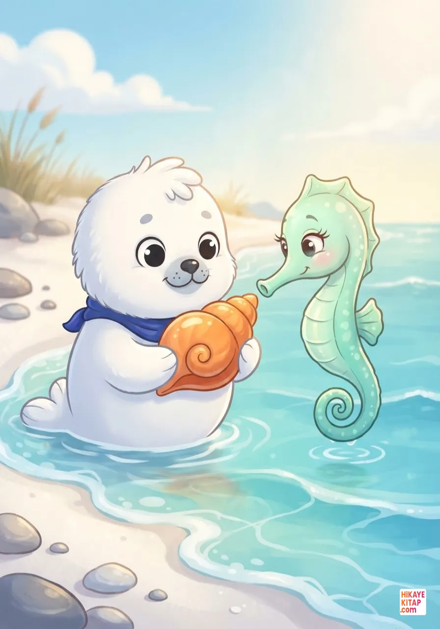 Little Seal and the Orange Seashell Page 2 image