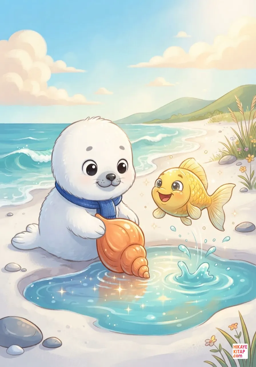 Little Seal and the Orange Seashell Page 3 image