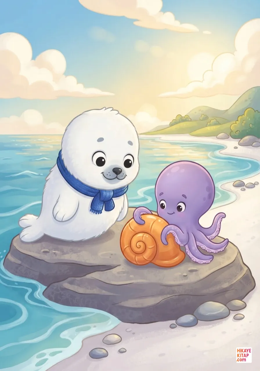 Little Seal and the Orange Seashell Page 5 image