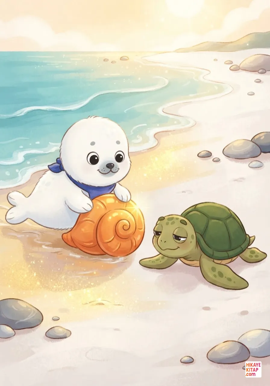Little Seal and the Orange Seashell Page 7 image