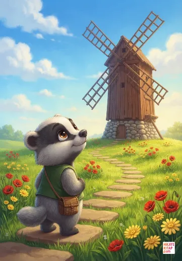 Cover of Little Badger and the Sunny Windmill