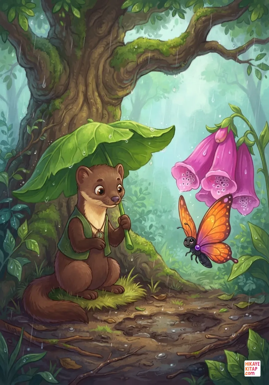 Leo the Little Marten and the Flying Seeds Page 10 image