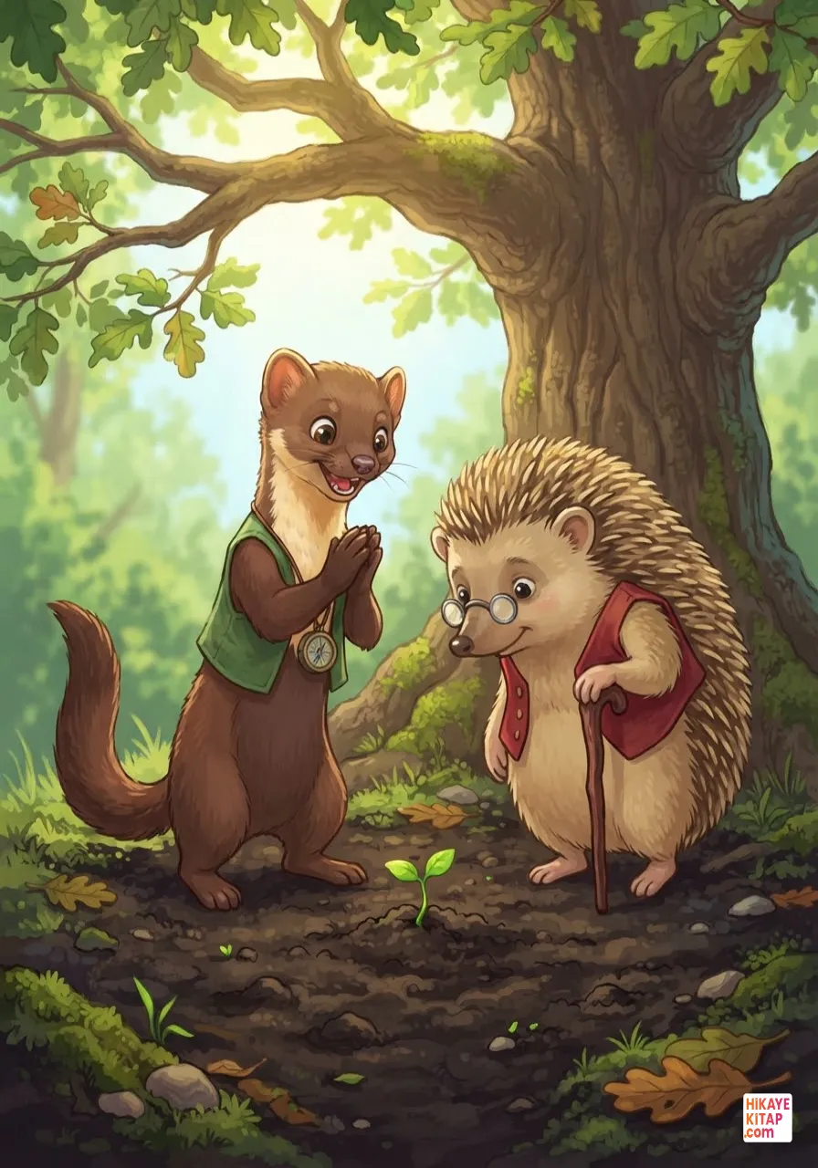 Leo the Little Marten and the Flying Seeds Page 11 image