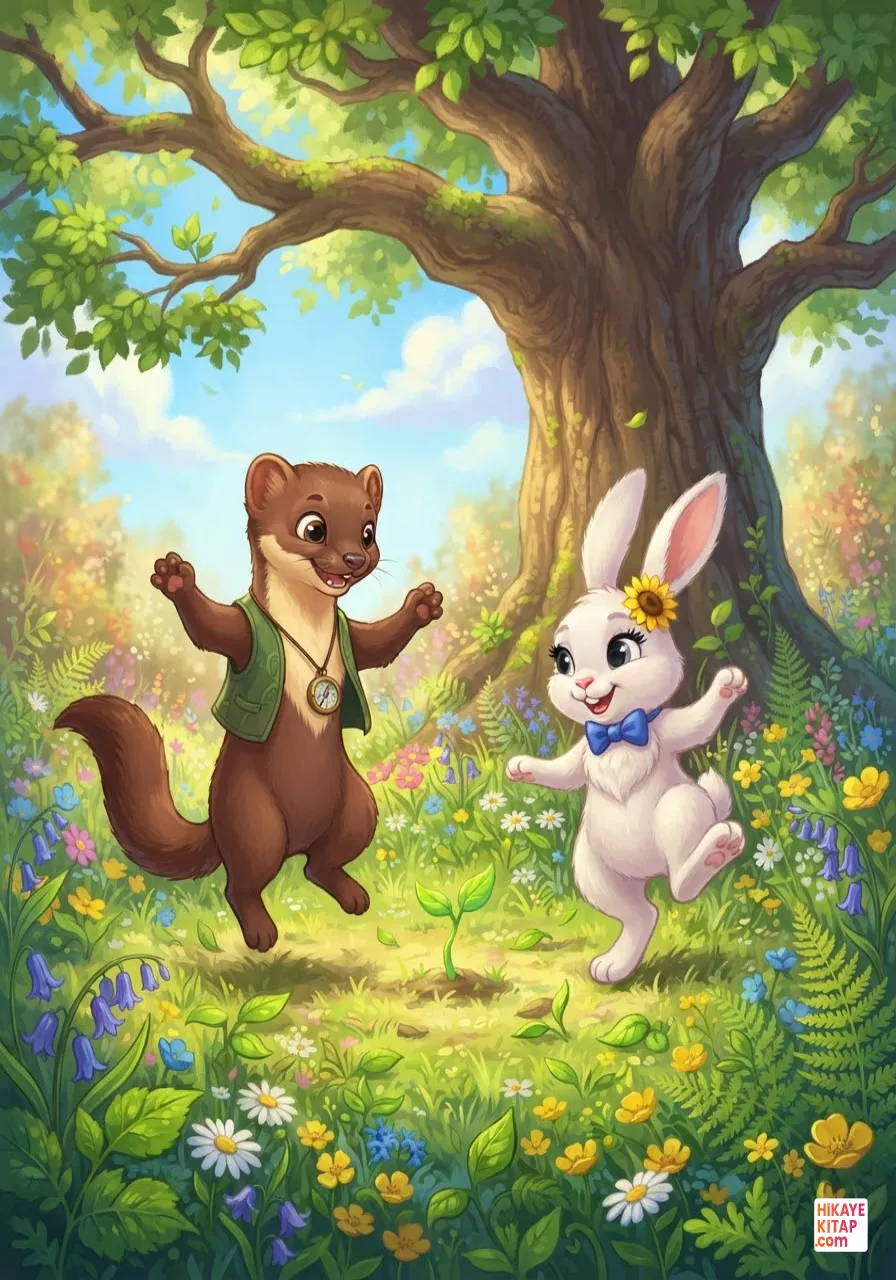 Leo the Little Marten and the Flying Seeds Page 12 image