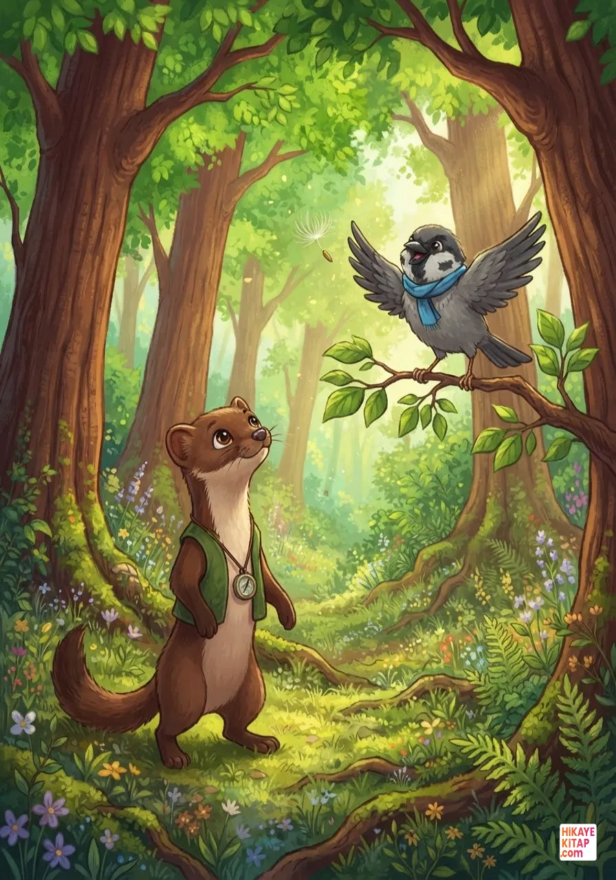 Leo the Little Marten and the Flying Seeds Page 2 image