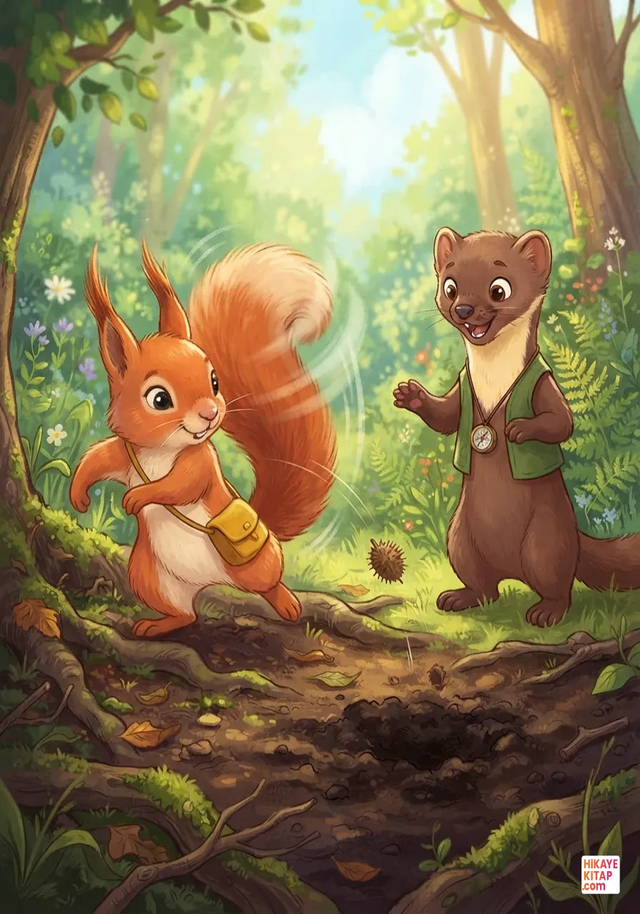 Leo the Little Marten and the Flying Seeds Page 5 image