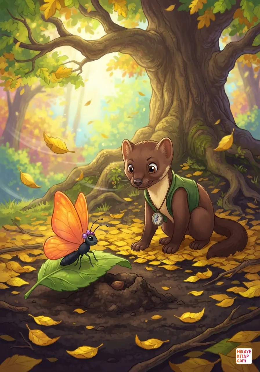 Leo the Little Marten and the Flying Seeds Page 9 image