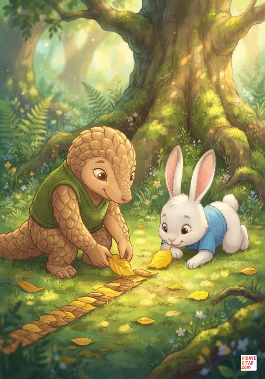 Pip the Little Pangolin and the Leaf Calendar Page 2 image