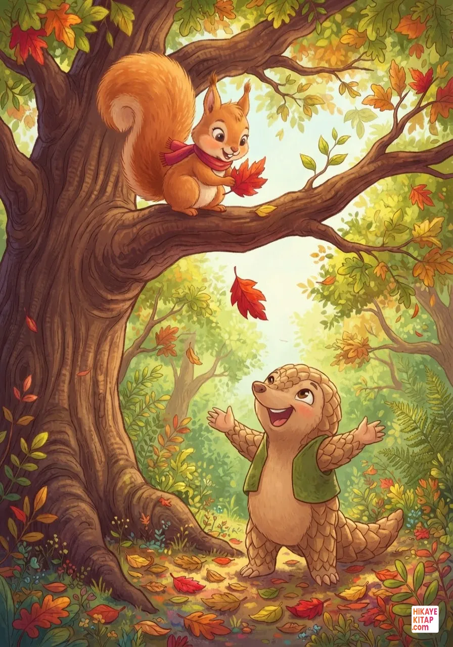 Pip the Little Pangolin and the Leaf Calendar Page 3 image