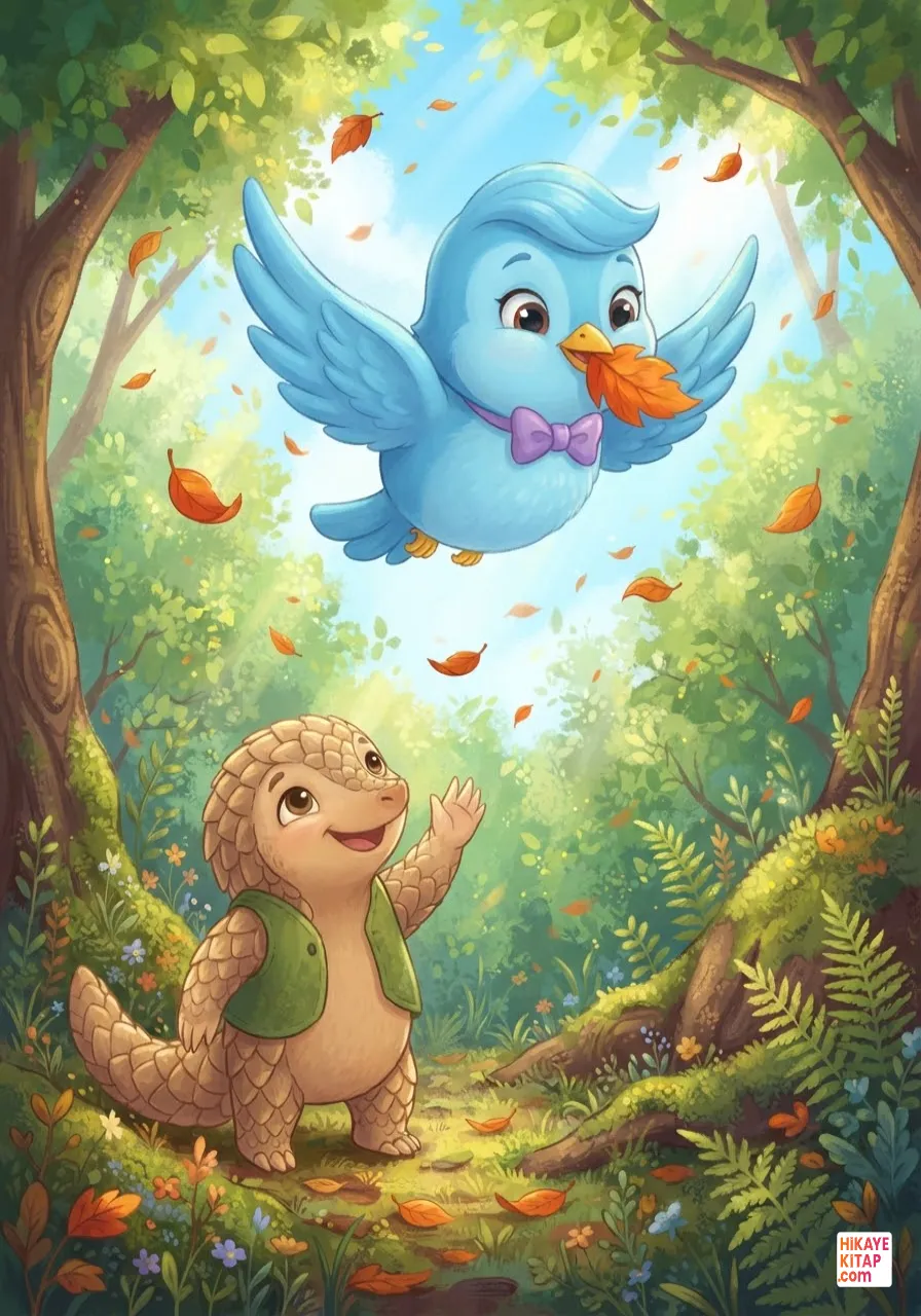 Pip the Little Pangolin and the Leaf Calendar Page 4 image