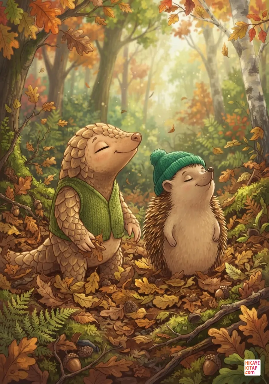 Pip the Little Pangolin and the Leaf Calendar Page 5 image
