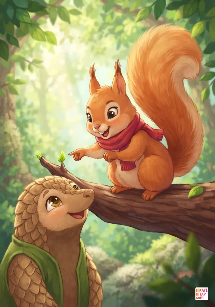 Pip the Little Pangolin and the Leaf Calendar Page 9 image