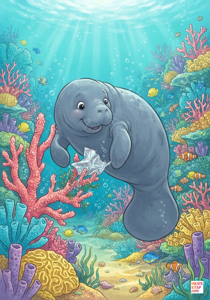 Molly the Little Manatee and the Coral Garden 1 image
