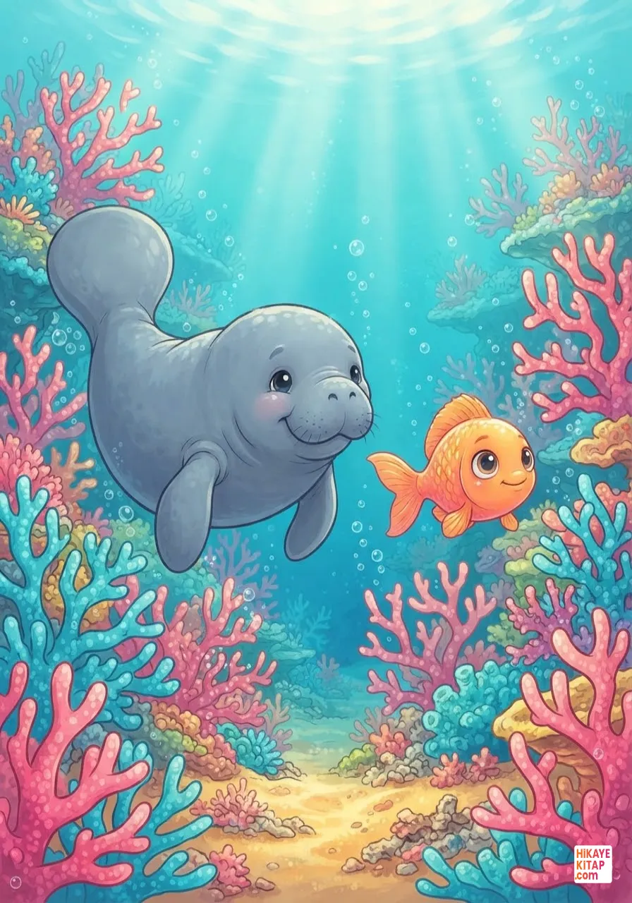 Molly the Little Manatee and the Coral Garden Page 12 image
