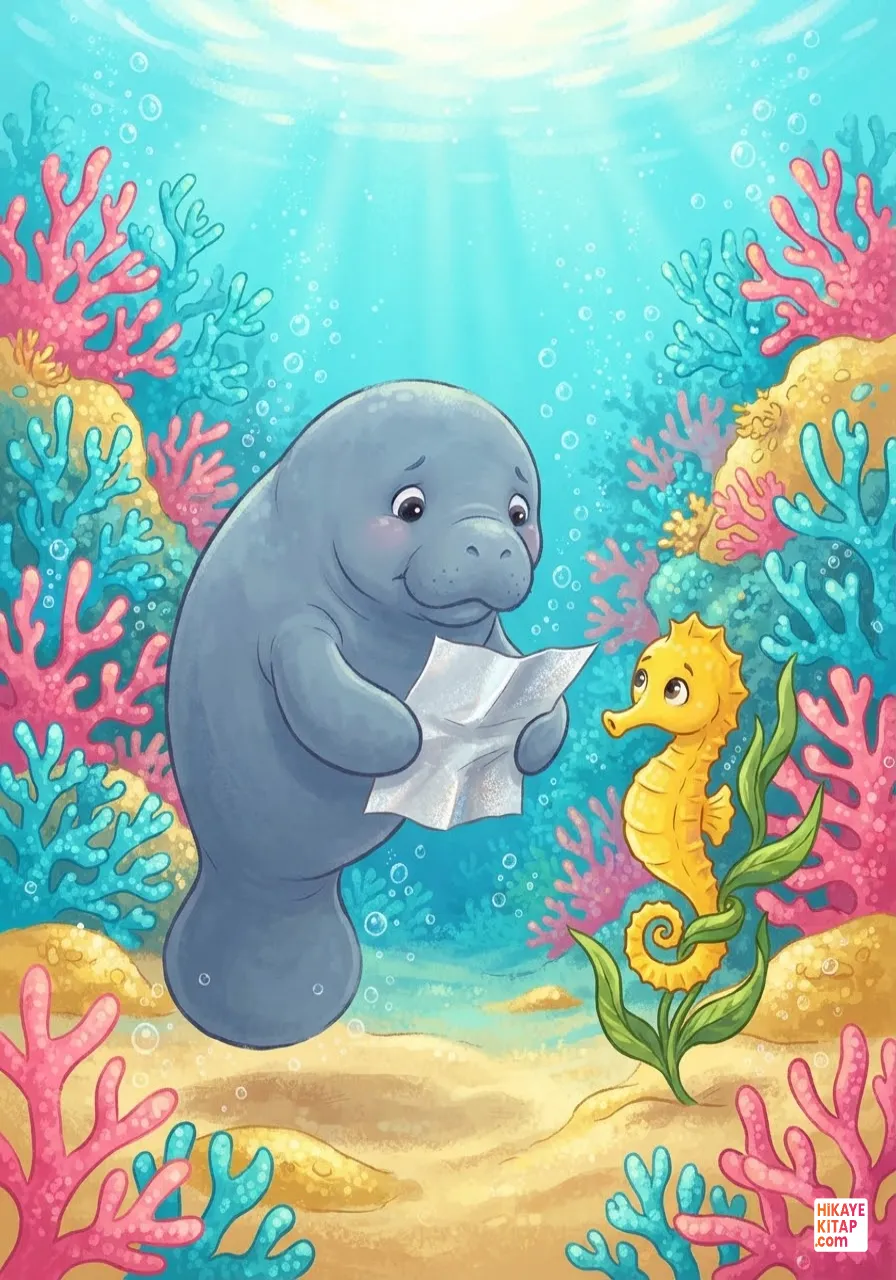 Molly the Little Manatee and the Coral Garden Page 2 image