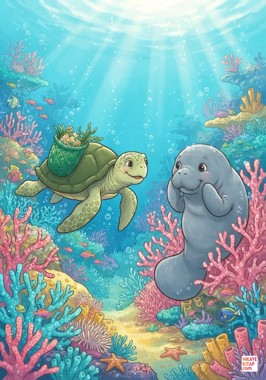 Molly the Little Manatee and the Coral Garden Page 3 image