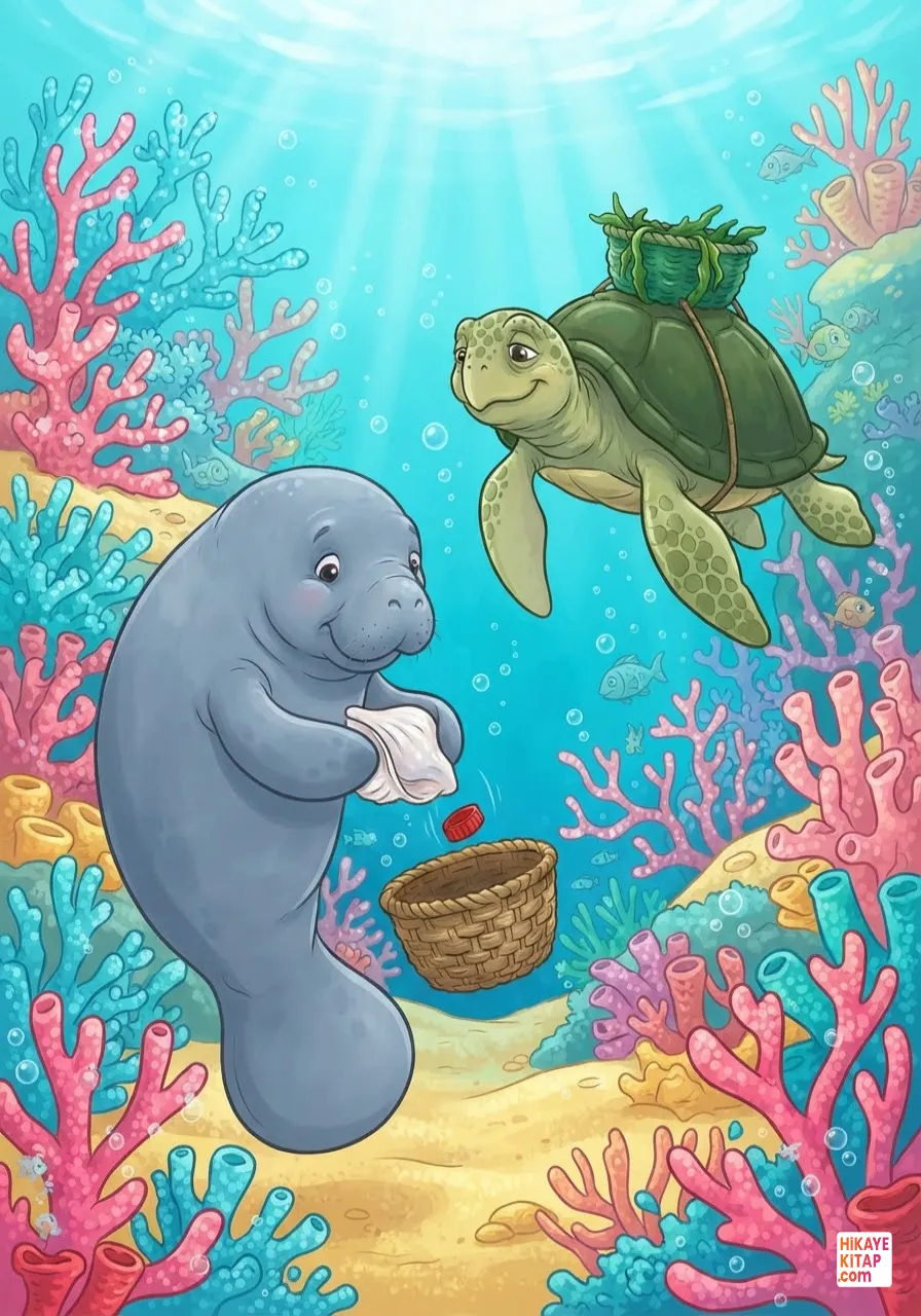 Molly the Little Manatee and the Coral Garden Page 7 image