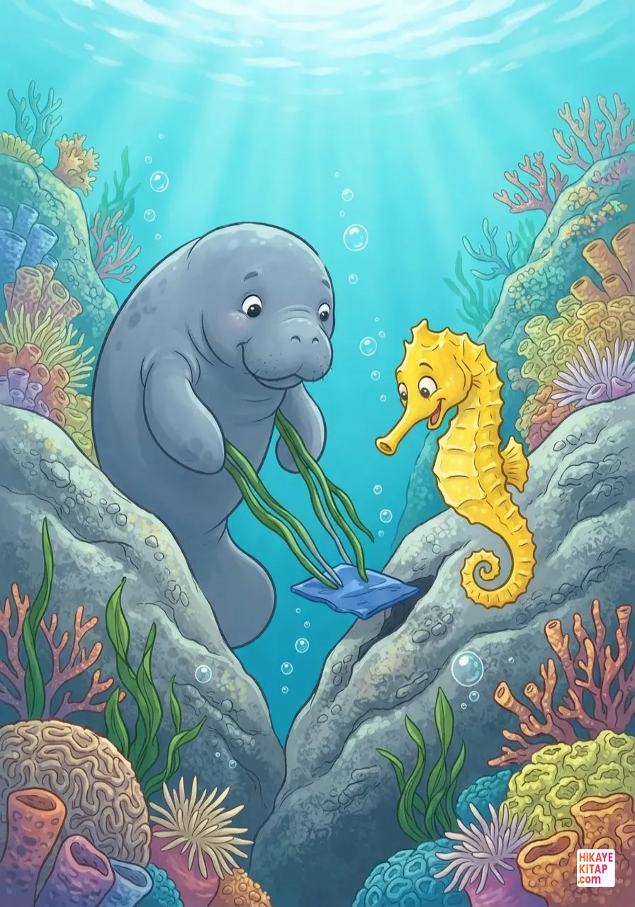 Molly the Little Manatee and the Coral Garden Page 8 image