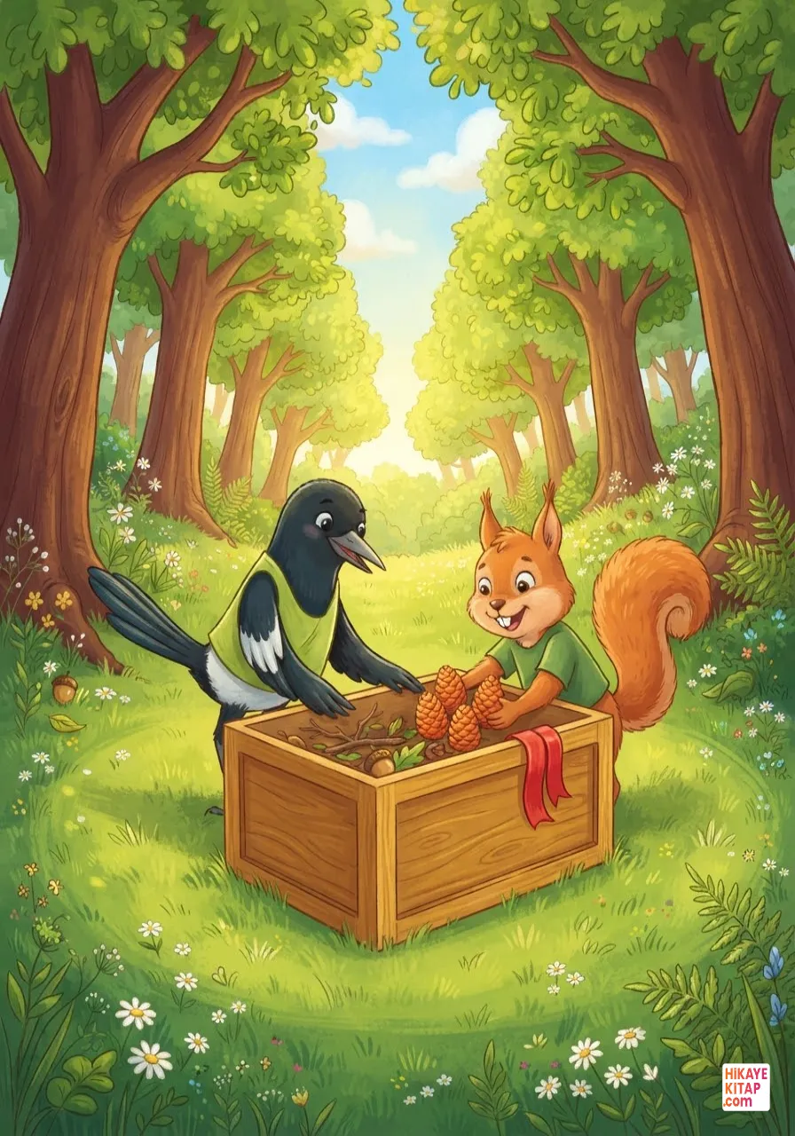 Pippa the Little Magpie and the Sharing Chest Page 4 image
