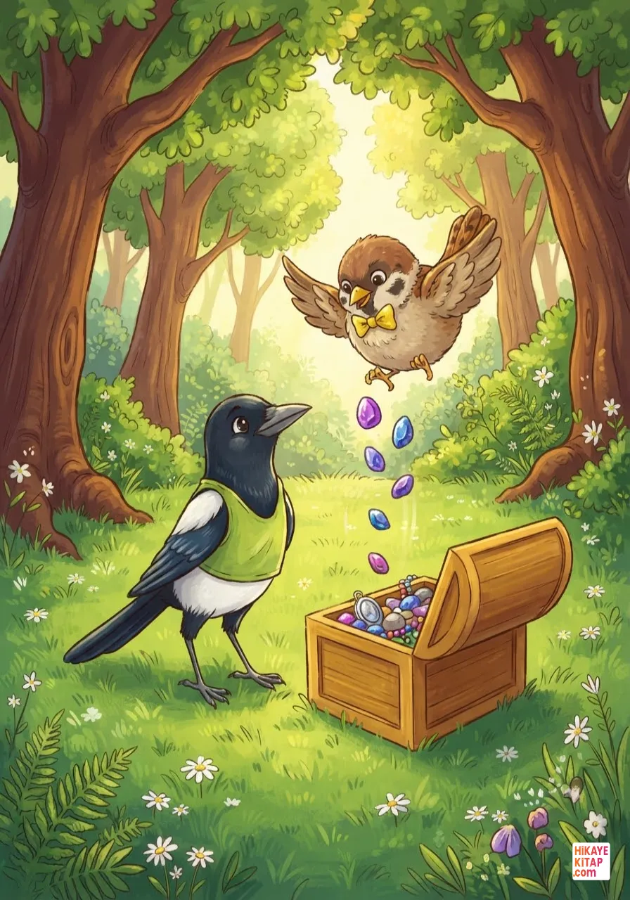 Pippa the Little Magpie and the Sharing Chest Page 7 image