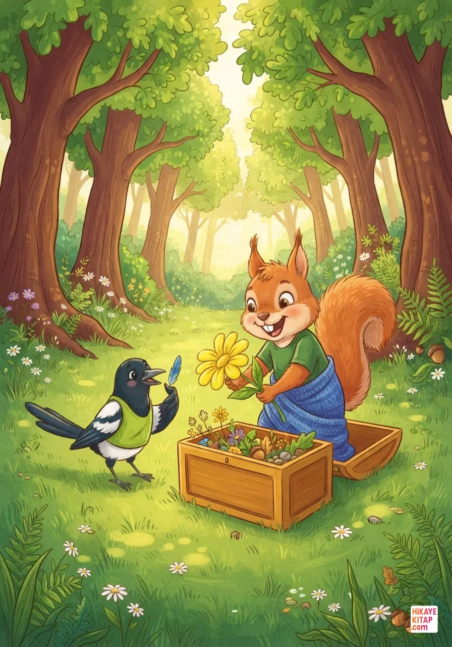 Pippa the Little Magpie and the Sharing Chest Page 9 image