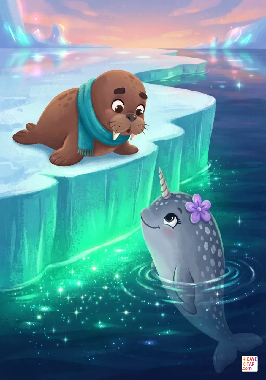 Wally the Little Walrus and the Colors on the Ice Page 10 image