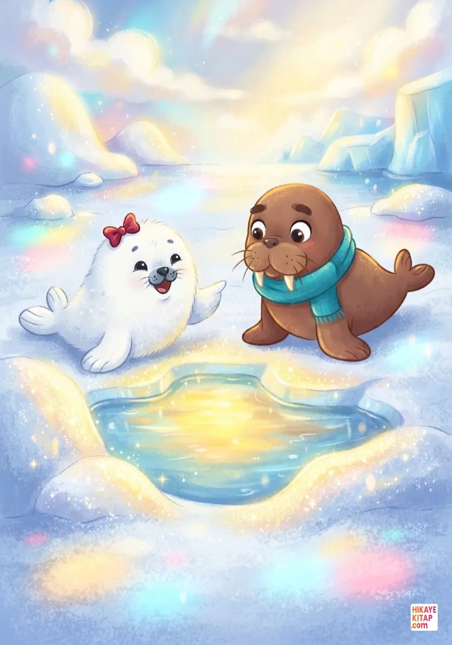 Wally the Little Walrus and the Colors on the Ice Page 2 image