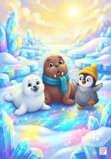 Cover of Wally the Little Walrus and the Colors on the Ice