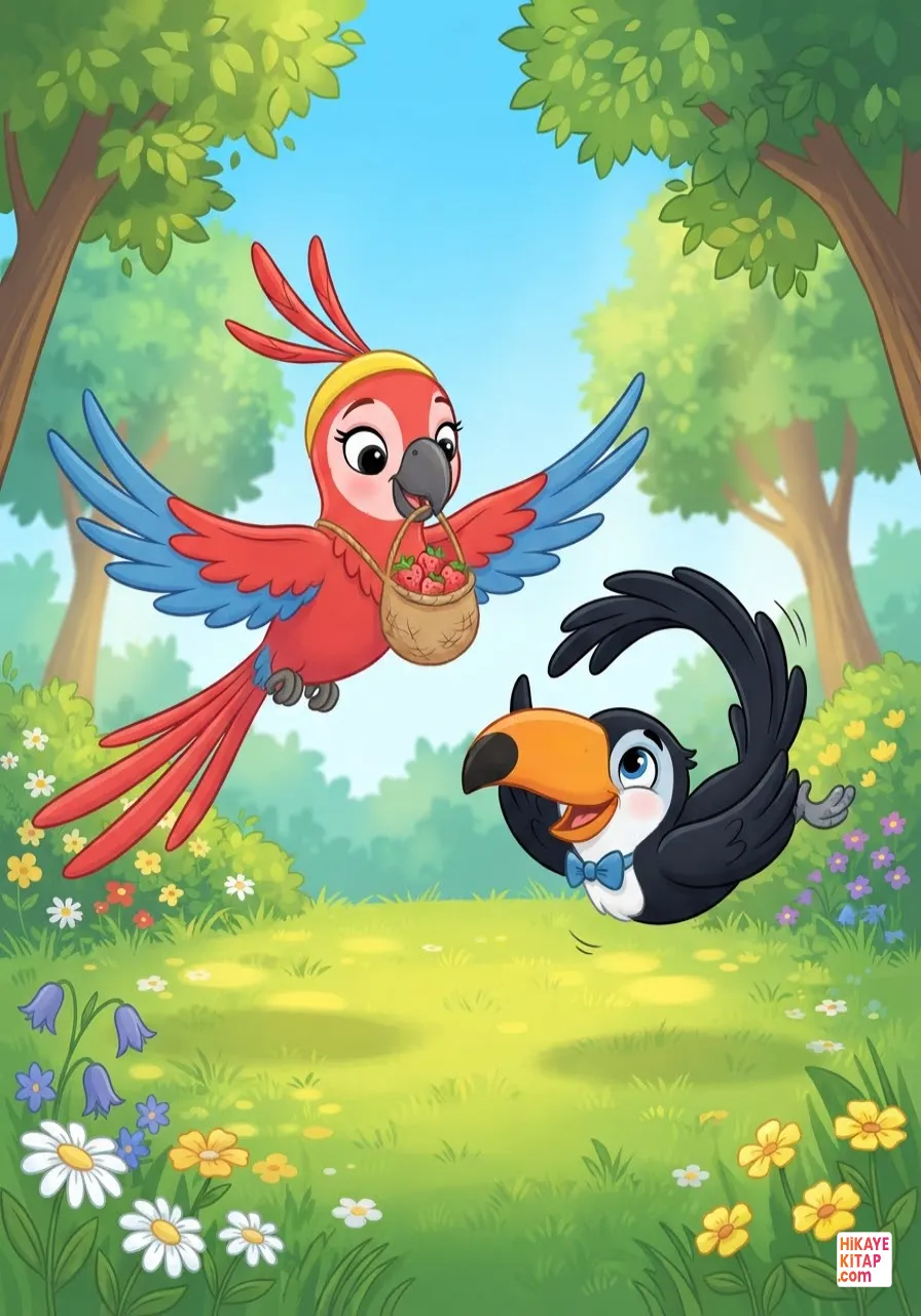 Toby the Little Toucan and the Fruit Color Festival Page 6 image