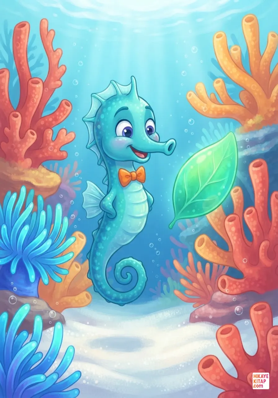 Pip the Little Seahorse and the Drifting Leaf 1 image