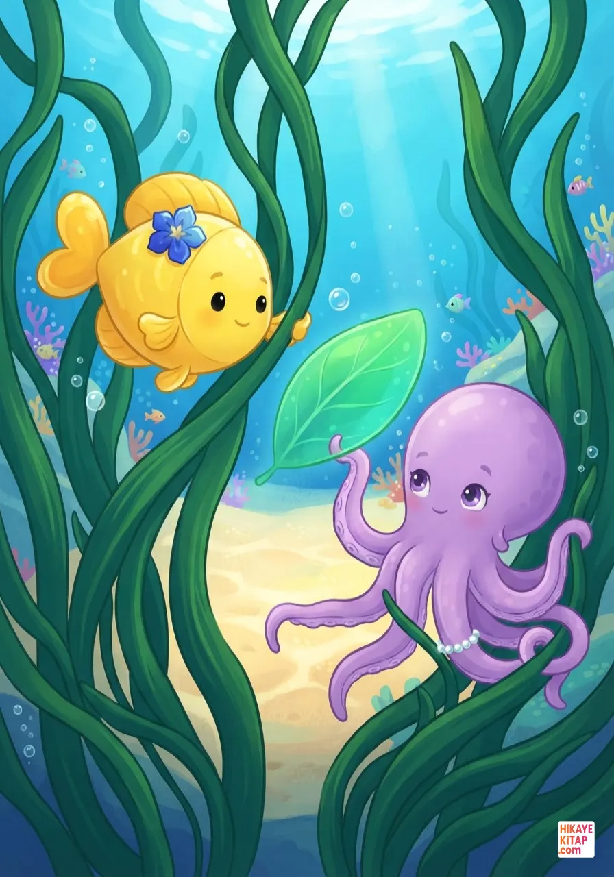 Pip the Little Seahorse and the Drifting Leaf Page 10 image