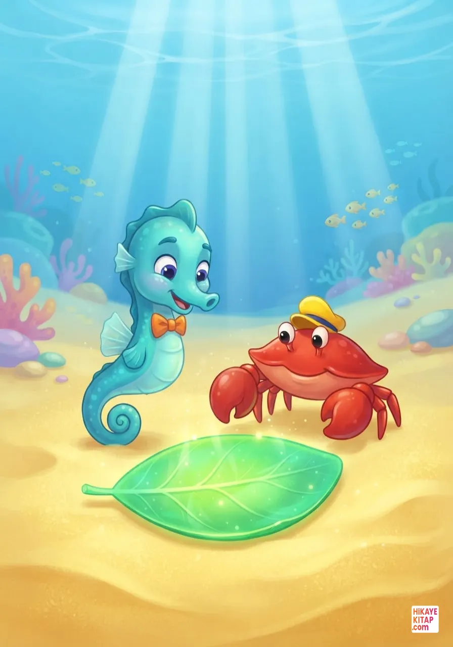 Pip the Little Seahorse and the Drifting Leaf Page 11 image