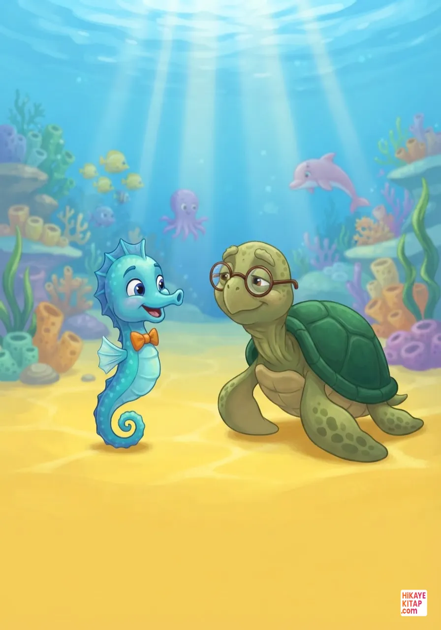 Pip the Little Seahorse and the Drifting Leaf Page 12 image