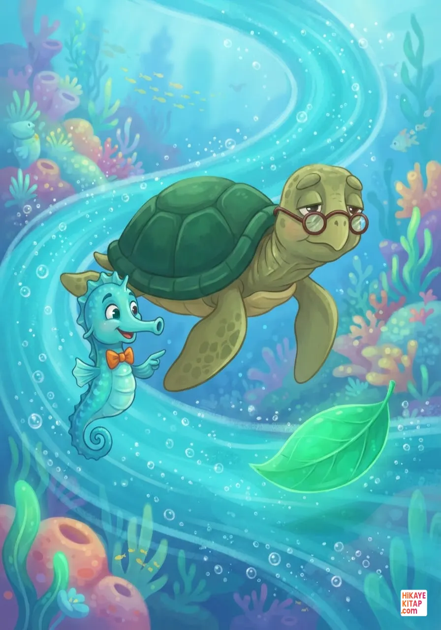 Pip the Little Seahorse and the Drifting Leaf Page 3 image
