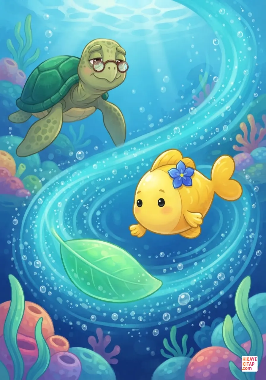 Pip the Little Seahorse and the Drifting Leaf Page 4 image