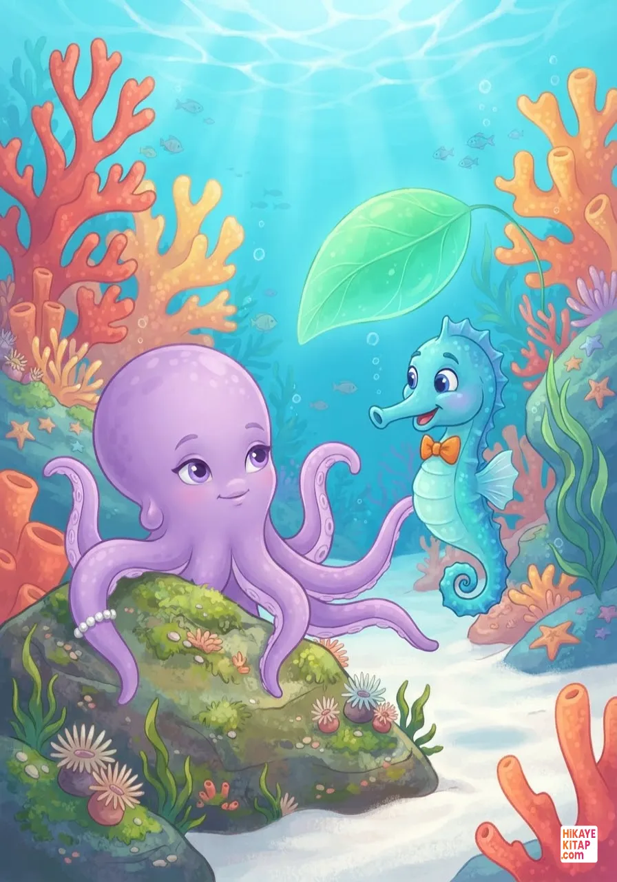 Pip the Little Seahorse and the Drifting Leaf Page 5 image