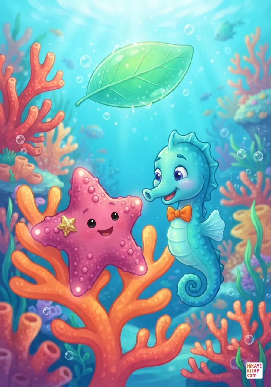 Pip the Little Seahorse and the Drifting Leaf Page 8 image
