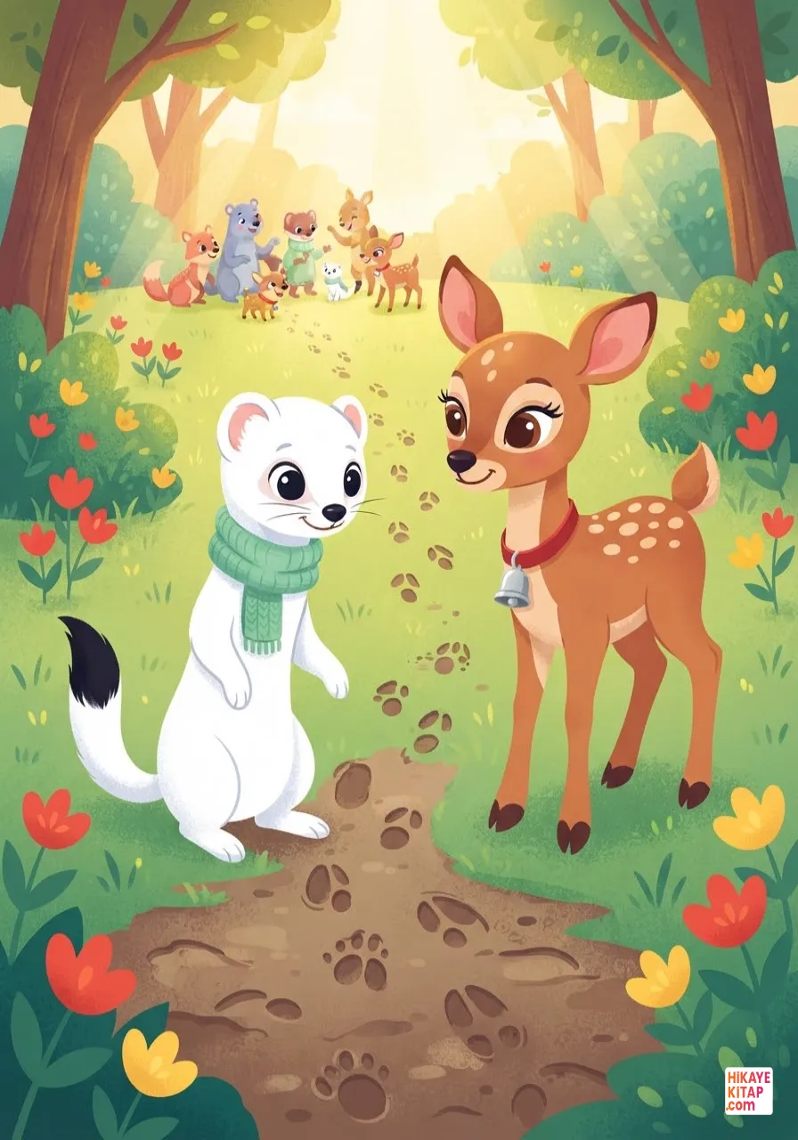 Ella the Ermine and the Mixed Footprints Page 12 image