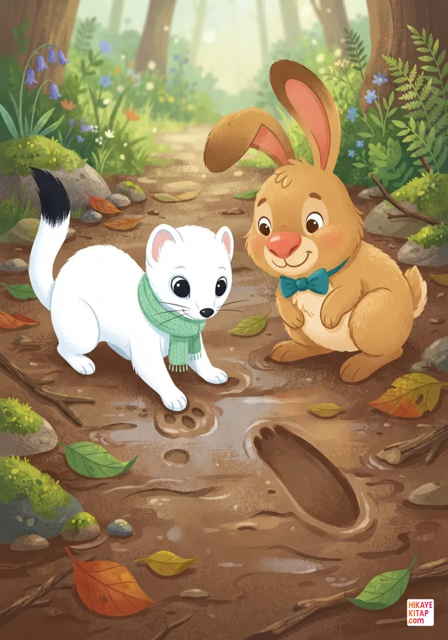 Ella the Ermine and the Mixed Footprints Page 3 image