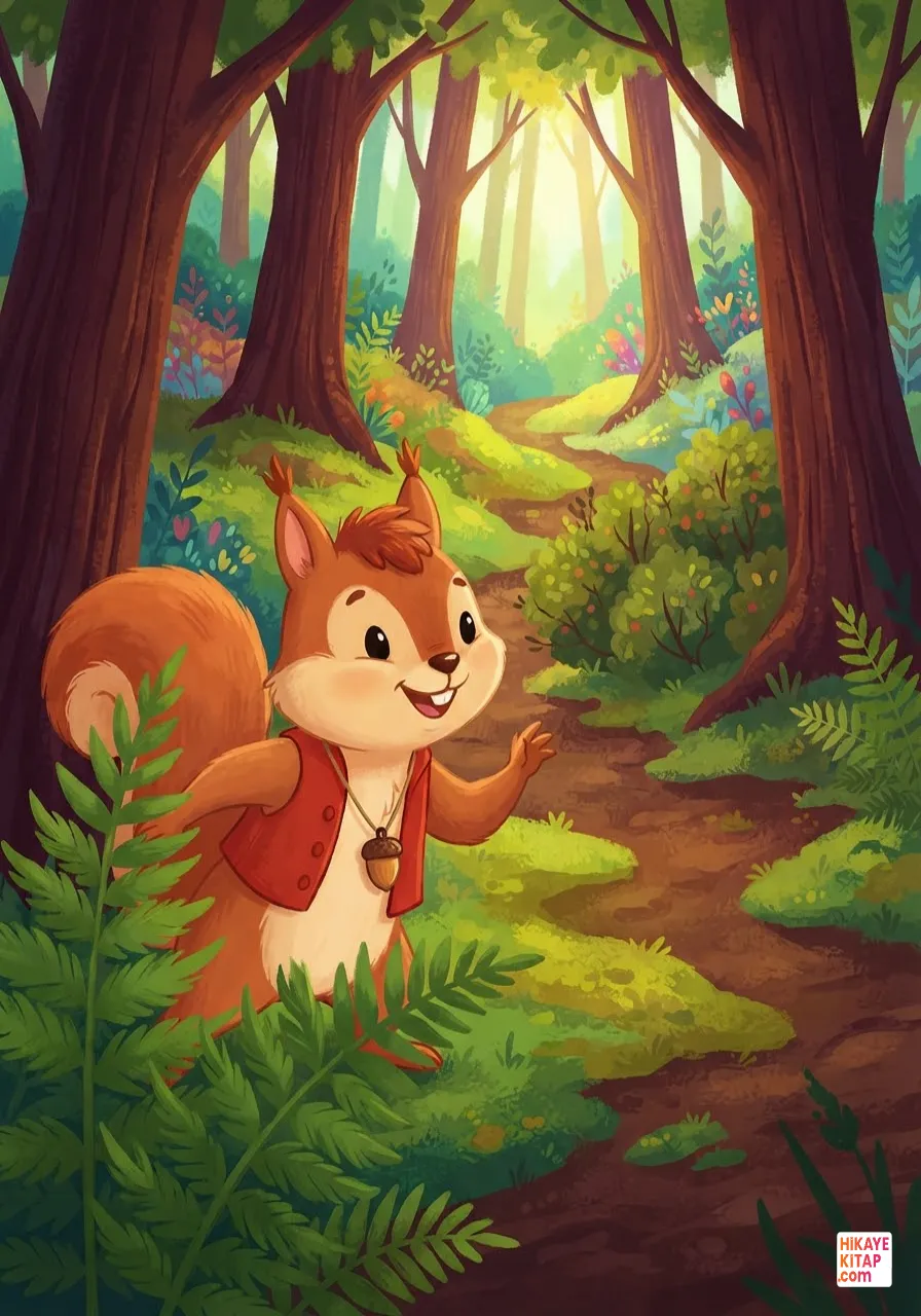 Nutty the Little Squirrel and the Magic Oak Grove Page 2 image