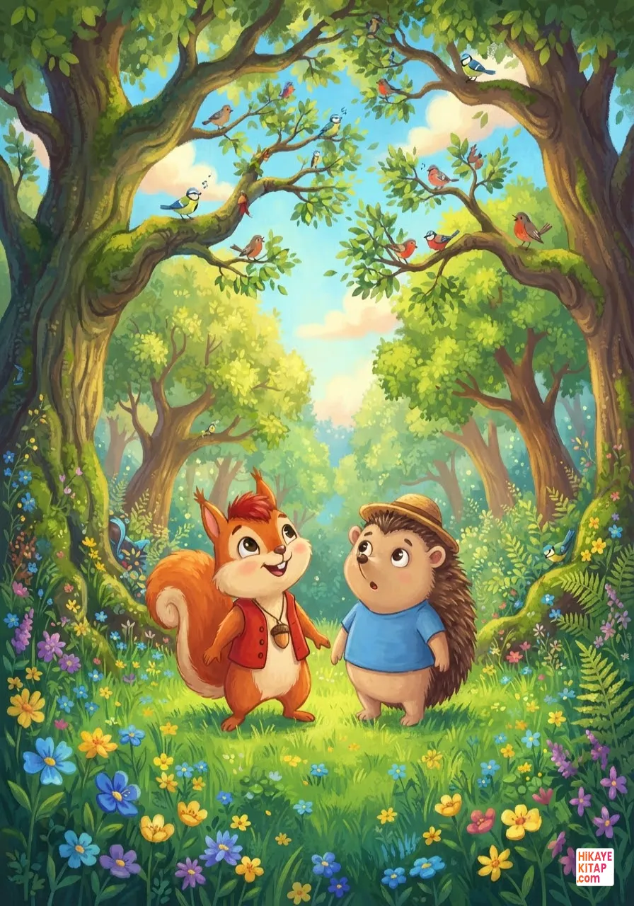 Nutty the Little Squirrel and the Magic Oak Grove Page 5 image